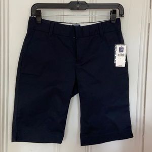 Navy Gap Bermuda Shorts (new with tags)